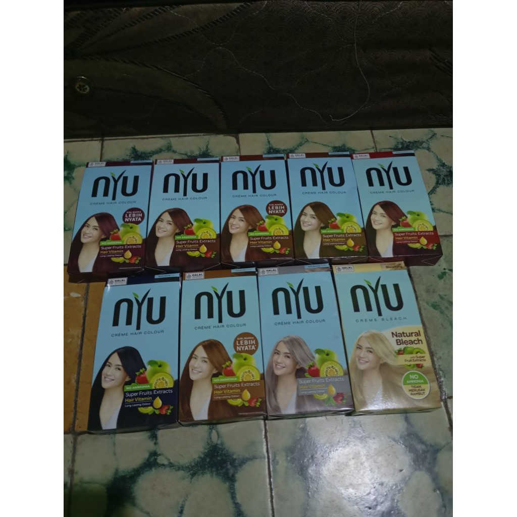 NYU CREME HAIR COLOUR BOX