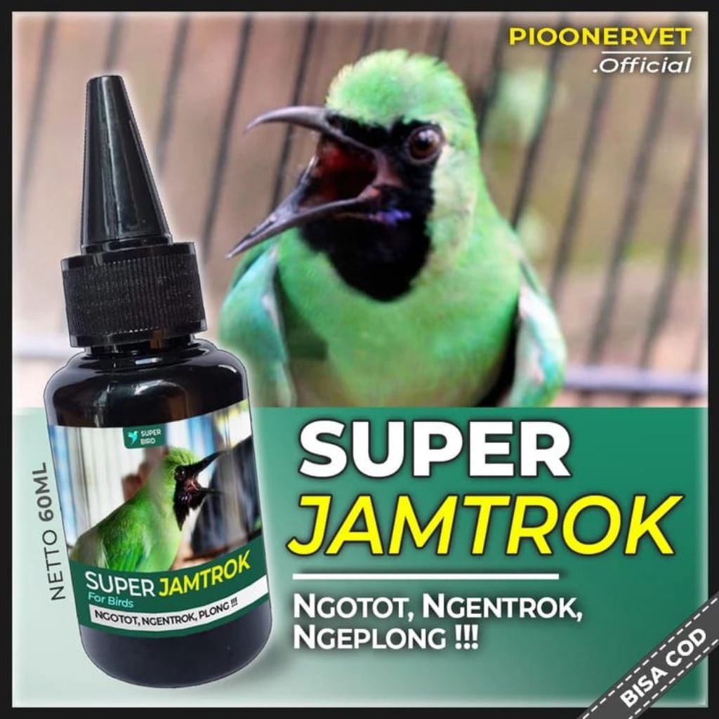VITAMIN BURUNG Cucak ijo Super Jamtrok penggacor merangsang bunyi burung cucak ijo, doping burung cu