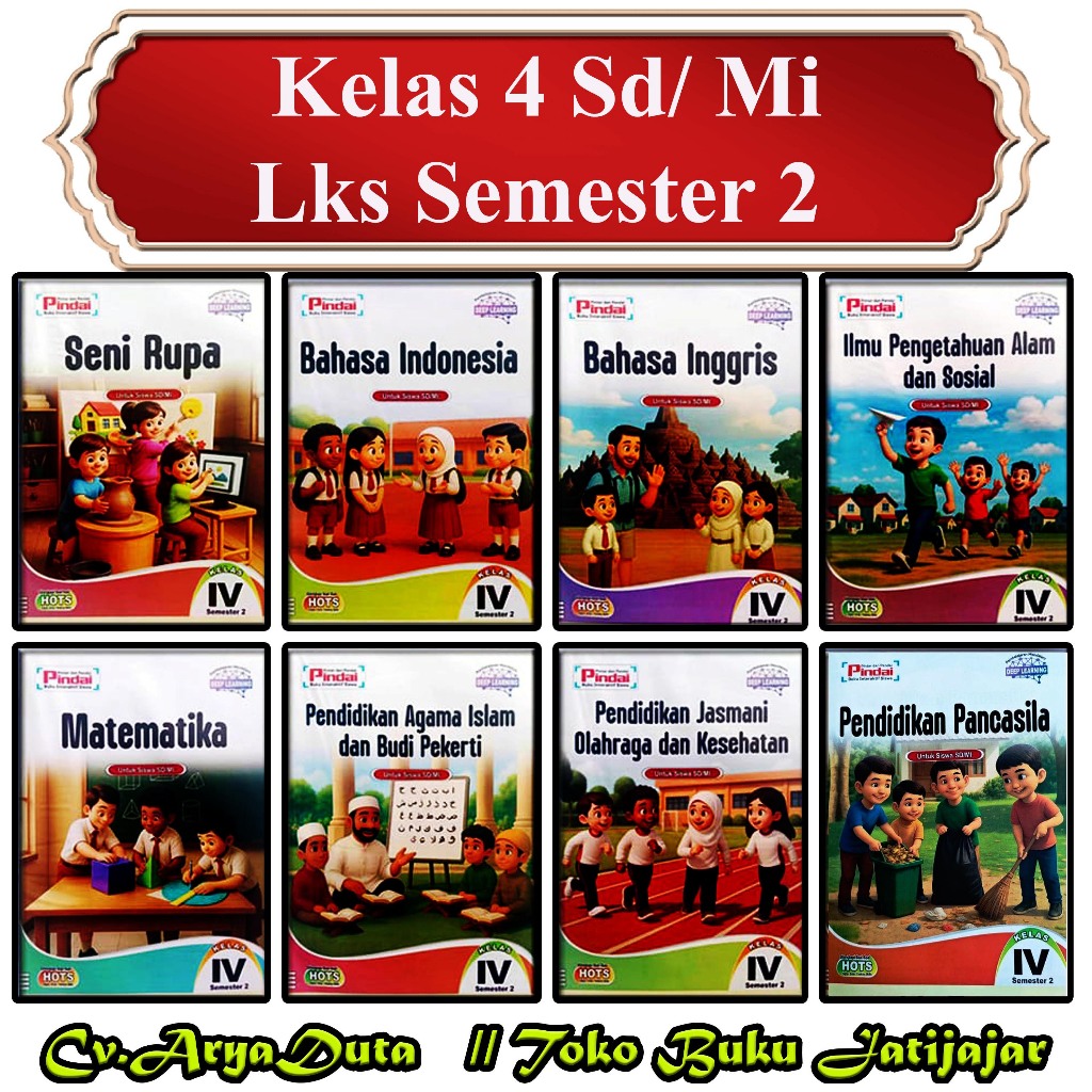 LKS Pindai Kelas 4 SD/MI Semester 2 2026