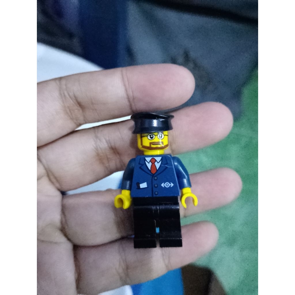 Lego City Train Condectur Original Lego Kendeltur Kereta 2006