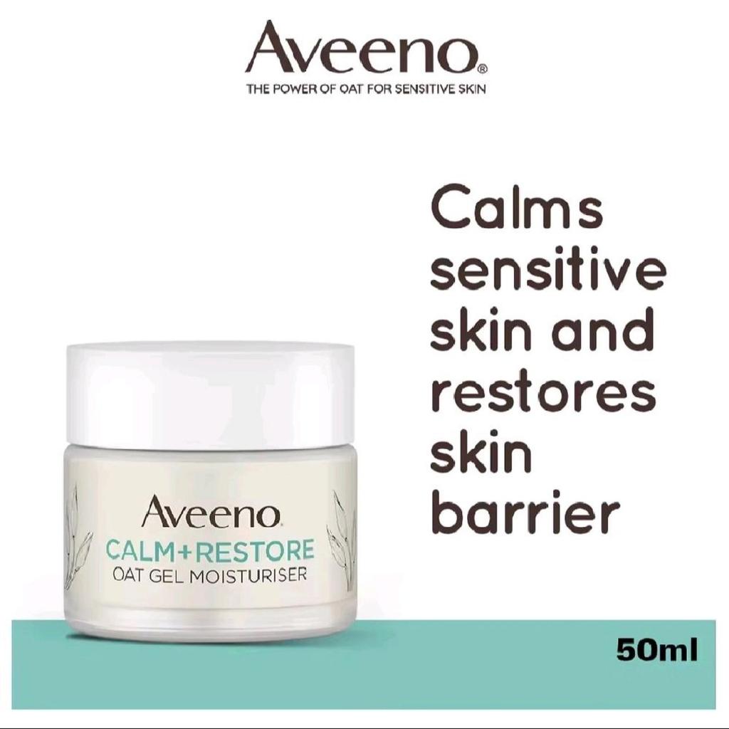 Aveeno Calm Restore Oat Gel Facial Moisturizer 48 Gr