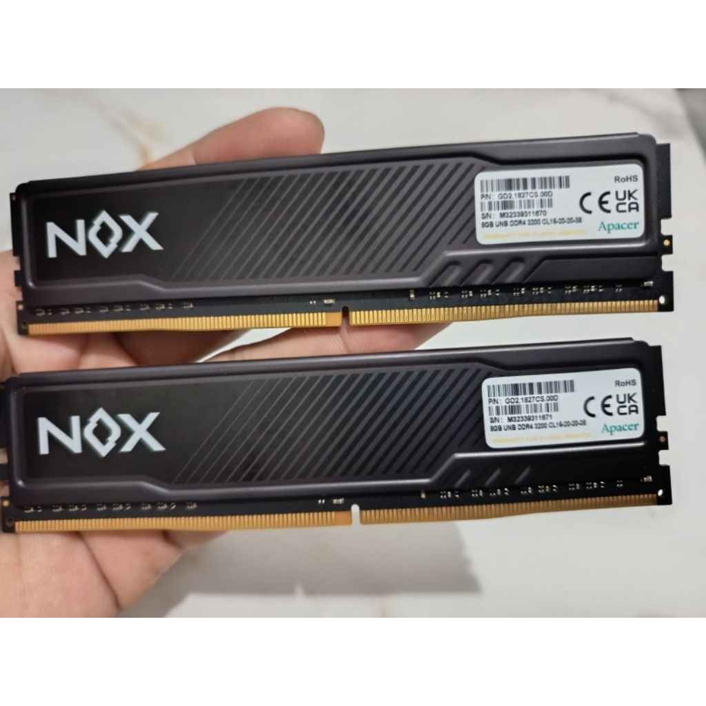 Ram Apacer Nox 32gb 3200mhz