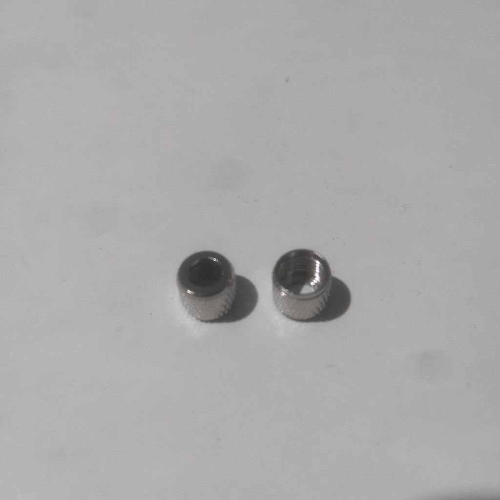 Mur kepala pentil karet sepeda jadul Ontel Mini Becak dan lain-lain 2pcs