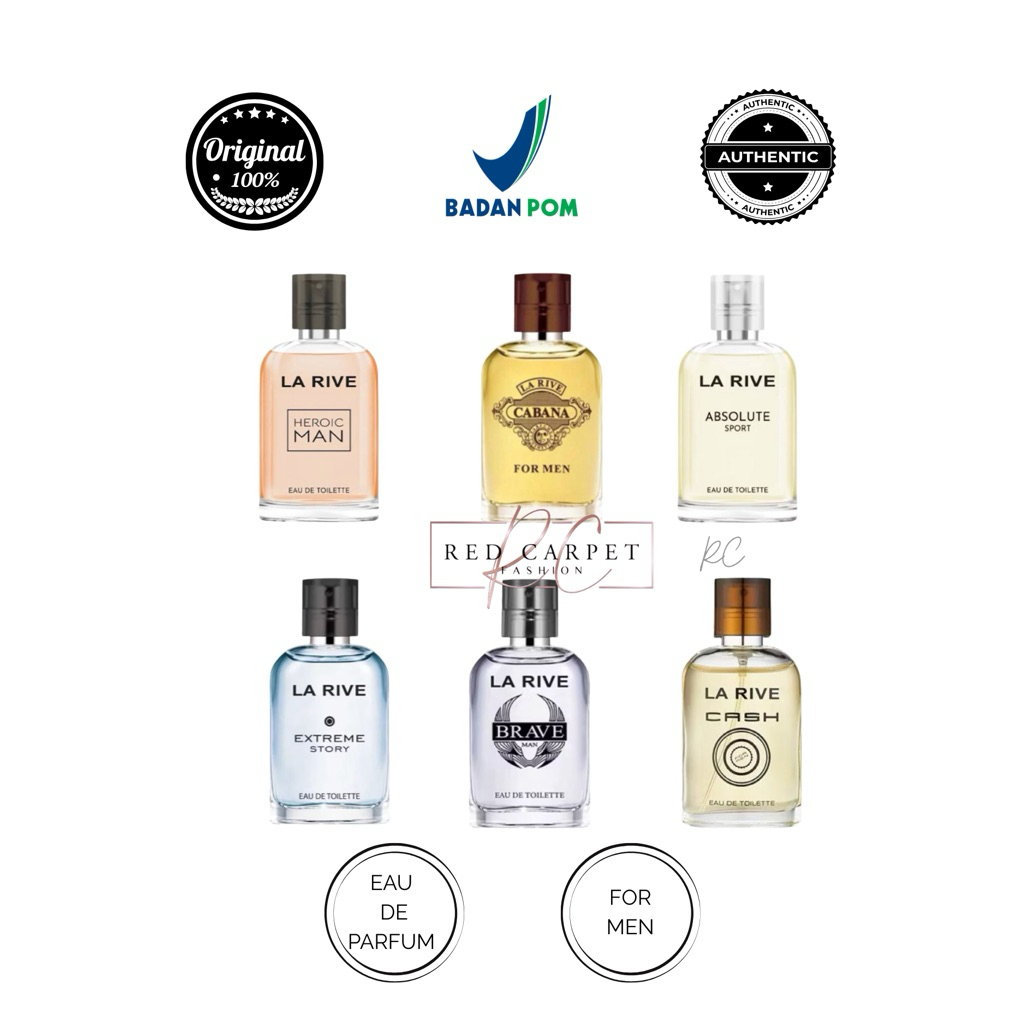 PARFUM MINIATUR LA RIVE HEROIC MAN / LA RIVE CABANA / LA RIVE ABSOLUTE SPORT / LA RIVE EXTREME STORY