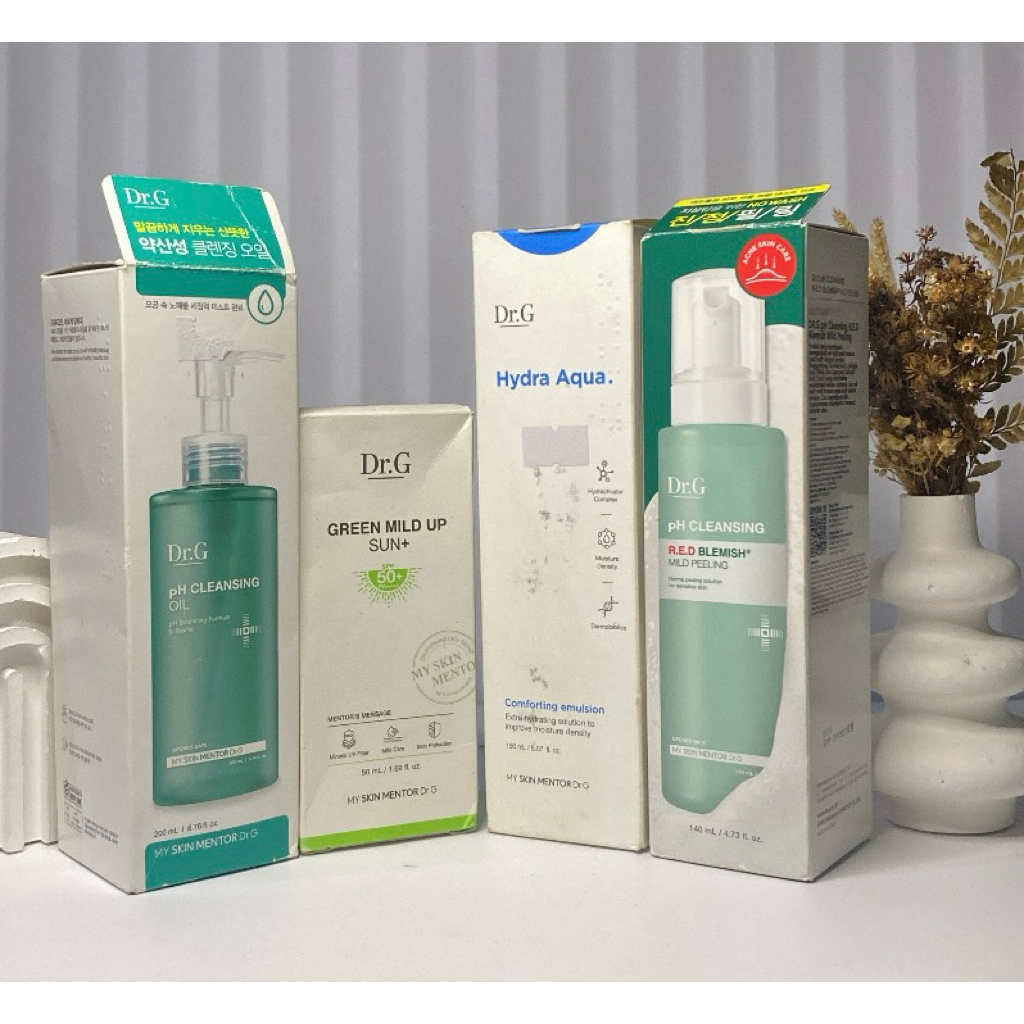 [New Exp 2027] Dr.G Skincare Cleansing Oil Sun Emulsion Peeling Untuk Kulit Sensitif Original Sociol