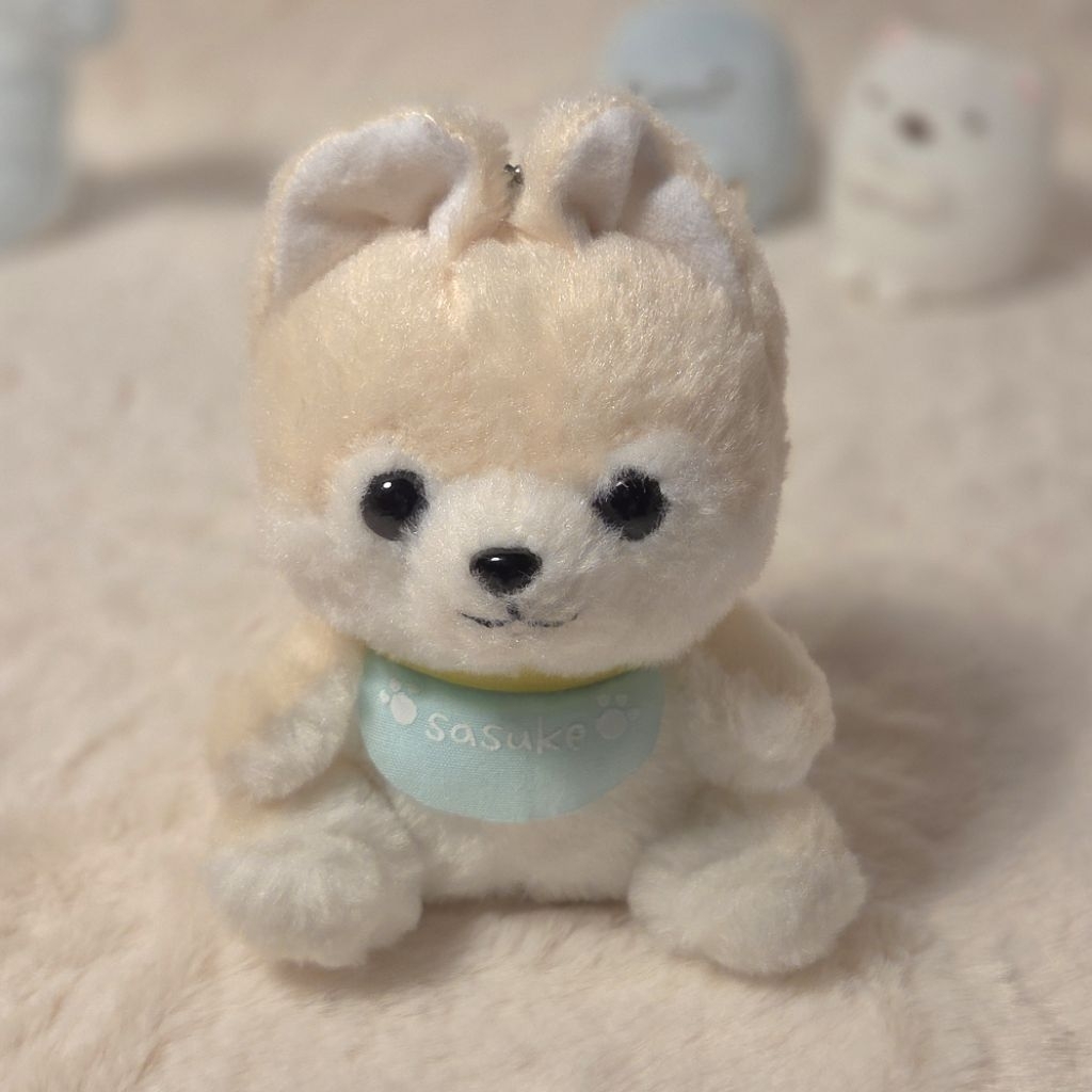 Amuse Mameshiba San Kyodai Sasuke Plush Keychain Original
