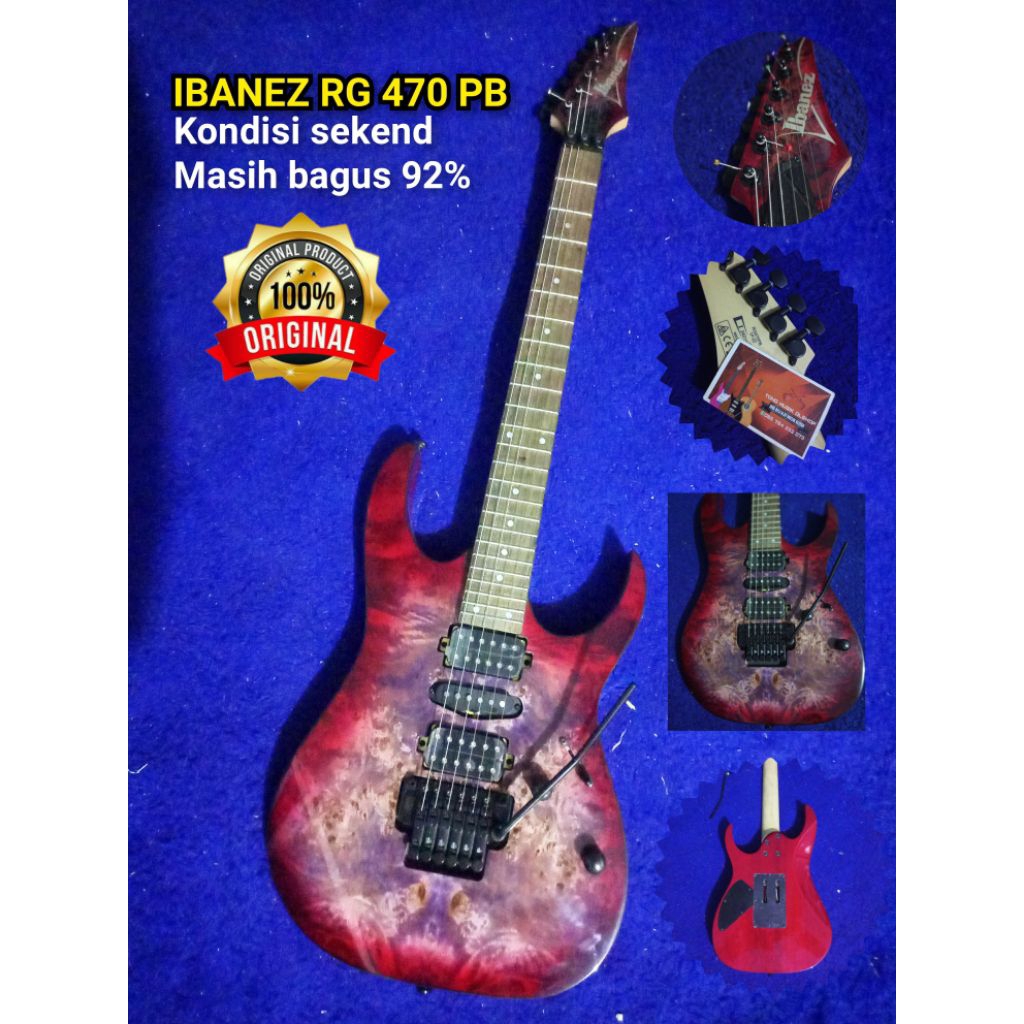 GITAR IBANEZ RG 470 PB