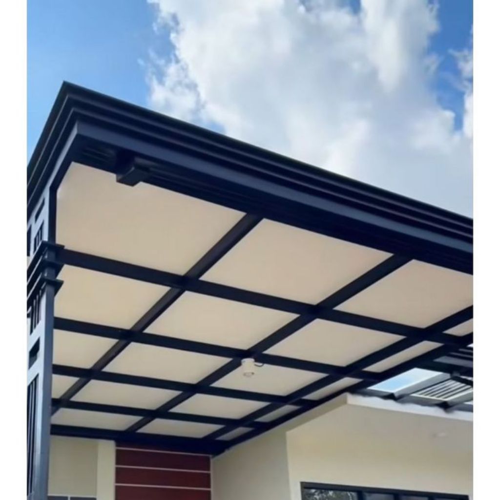 Kanopi alderon single layer