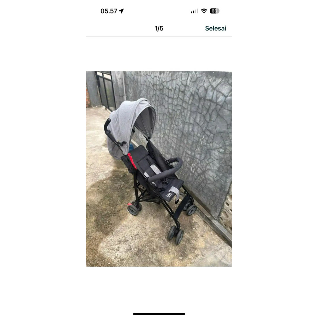 preloved stroller baby dax care baby