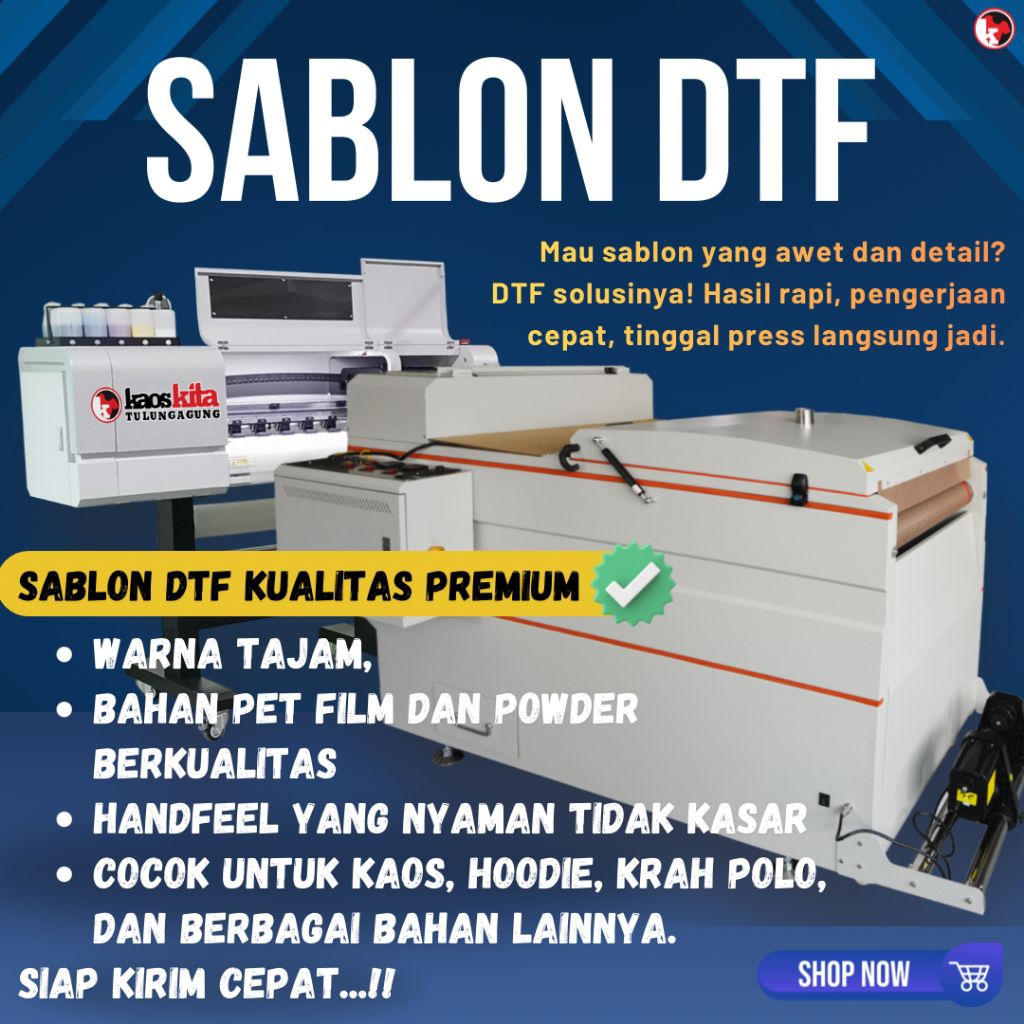 Sablon DTF satuan/ Sablon satuan/Sablon Digital
