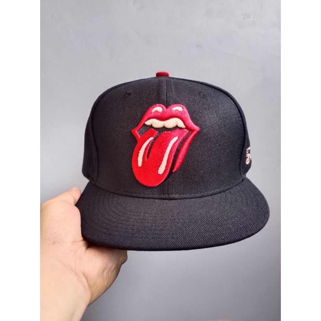 Topi Snapback Rolling Stones Official