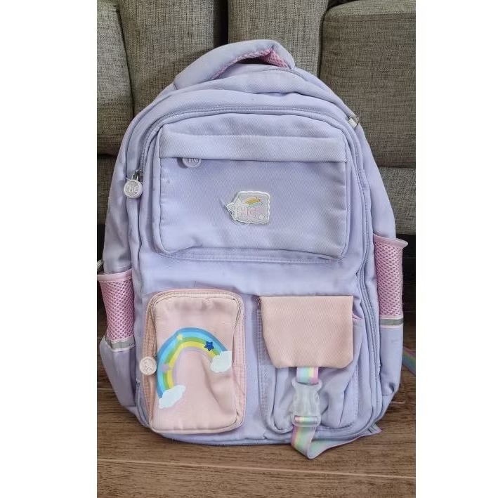 Preloved tas anak warna ungu