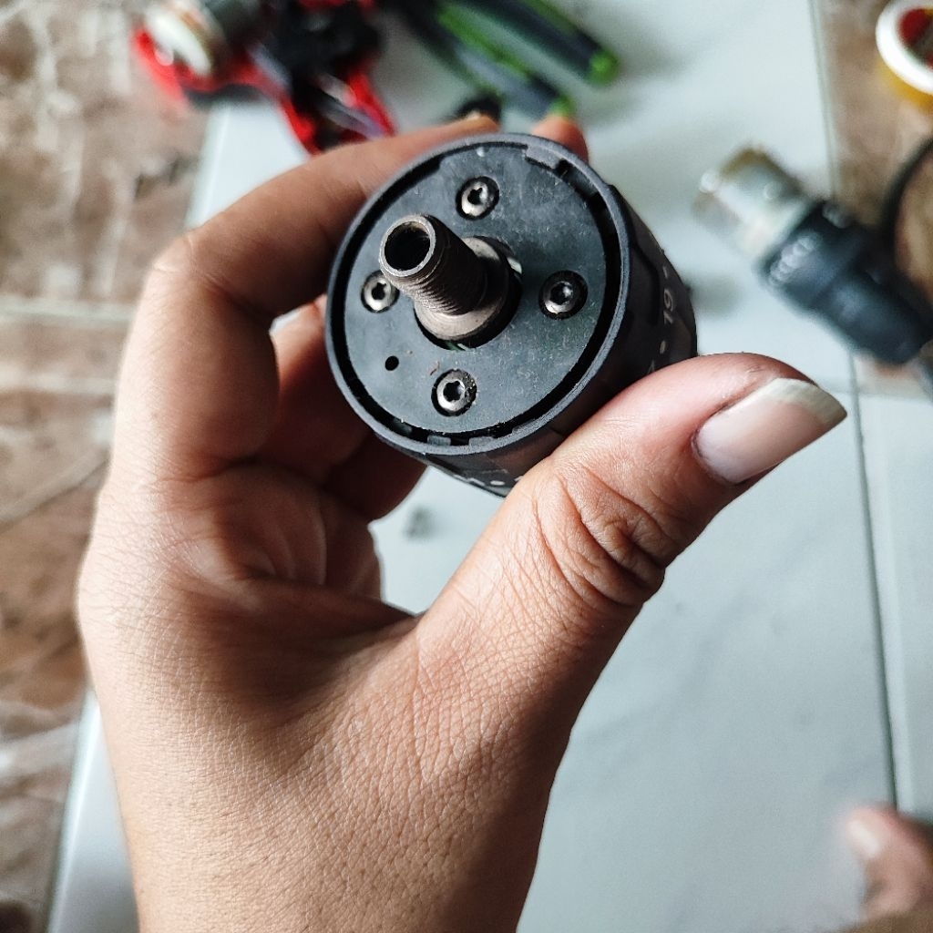 BULL Gearbox Bor Impact Baterai 20V/21V 10mm Dengan Mode Impact / Gigi Set Cordless Drill