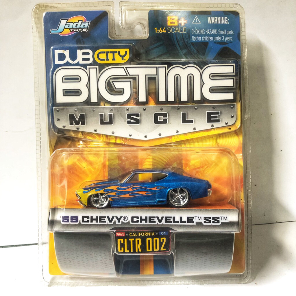 Jada 69 Chevy Chevelle SS Blue Flame 1/64