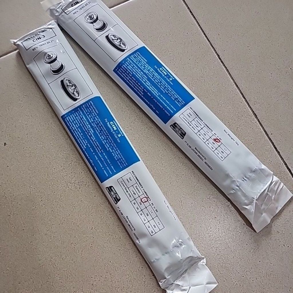 Kawat Las Besi Cor Kawat Las Besi Hancuran CIN 3 Nikko Steel Harga 1kg