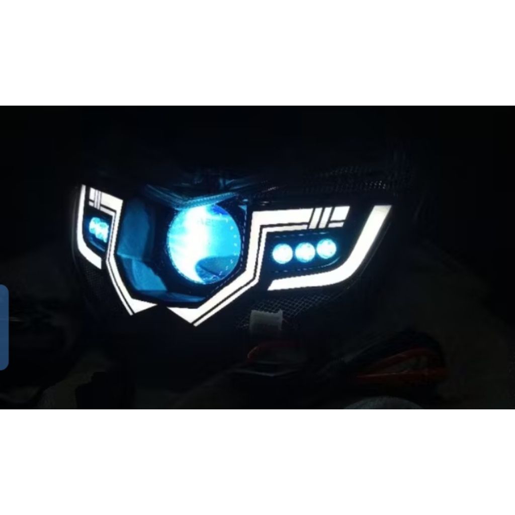 lampu depan nmax old custom biled lazy