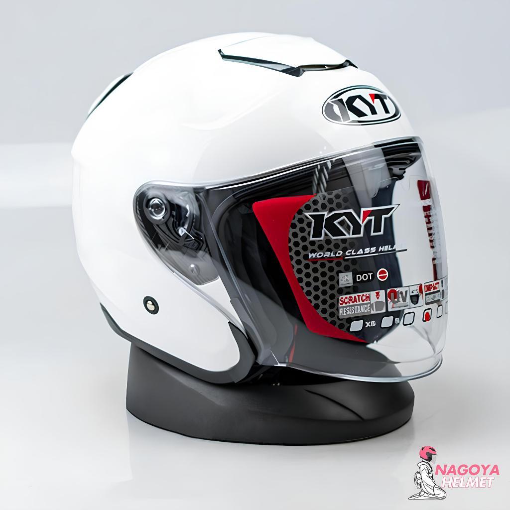 KYT - HELM KYOTO MERK MLA, HNF, MVP,ACN Gratis Stiker,