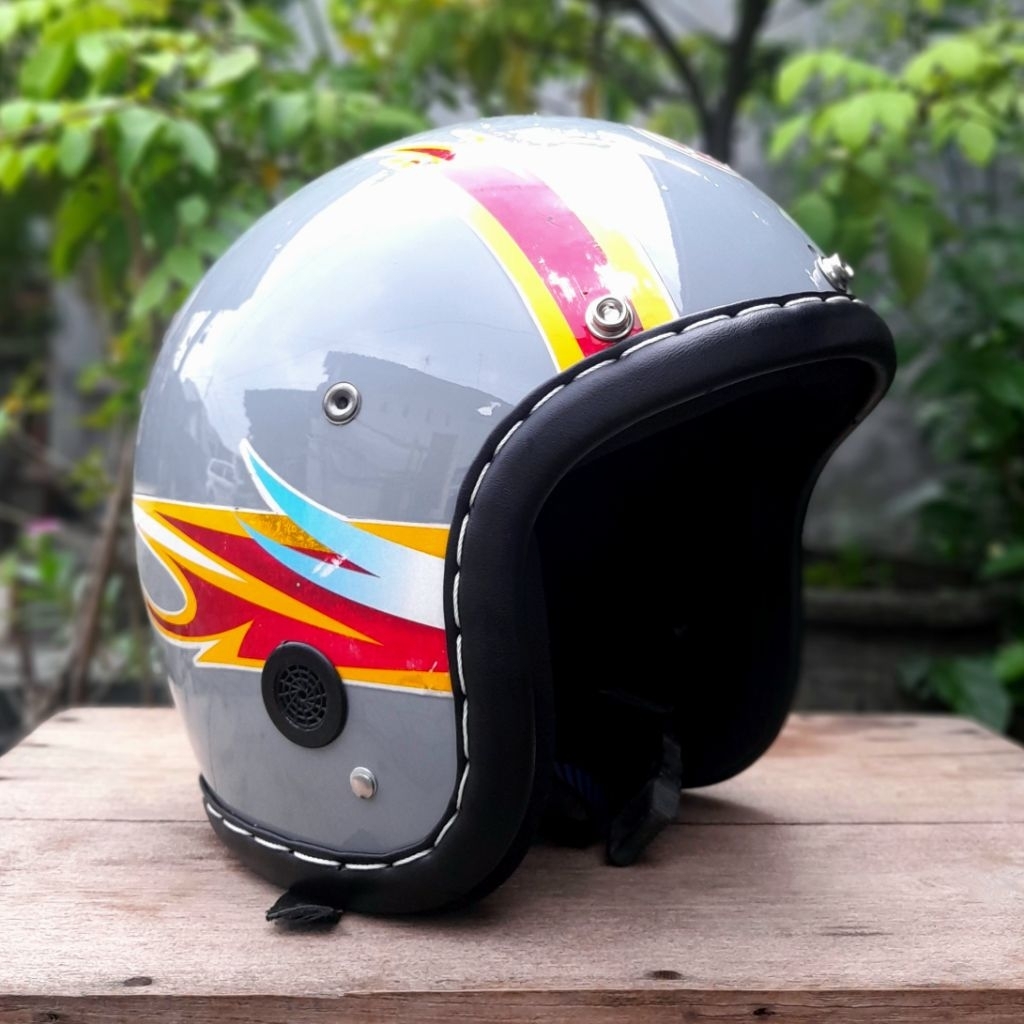 helm yamaha | helm jadul | yamaha jadul | MURAH