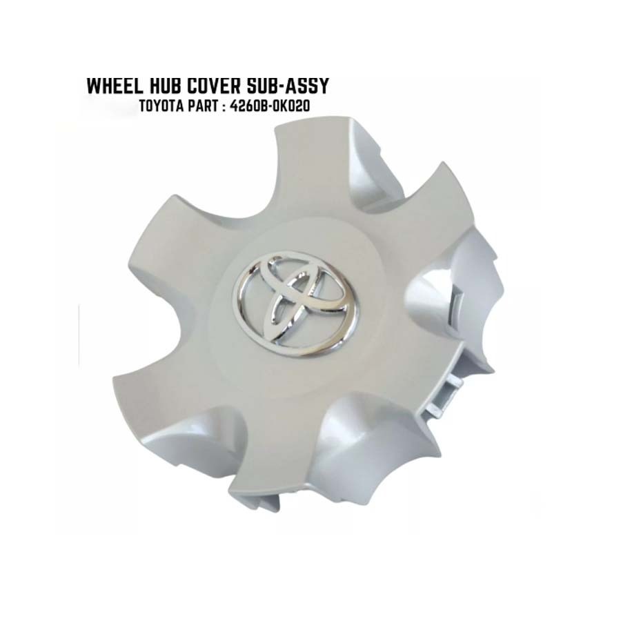 Dop tengah velg roda, Fortuner Hilux Vnt Vigo thn 2005-2012 4260B-0K020