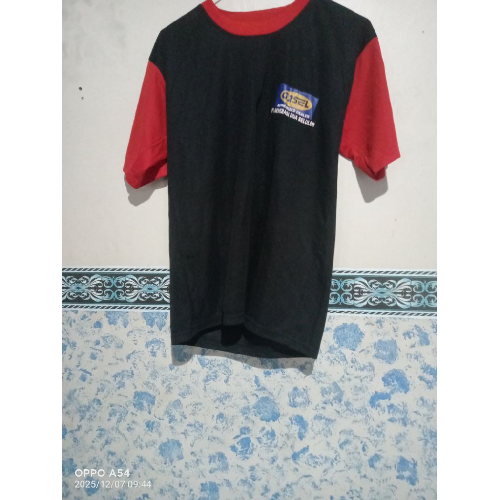 Kaos Telkomsel Ukuran XL/ Baju Telkomsel Asli Dari Telkomsel