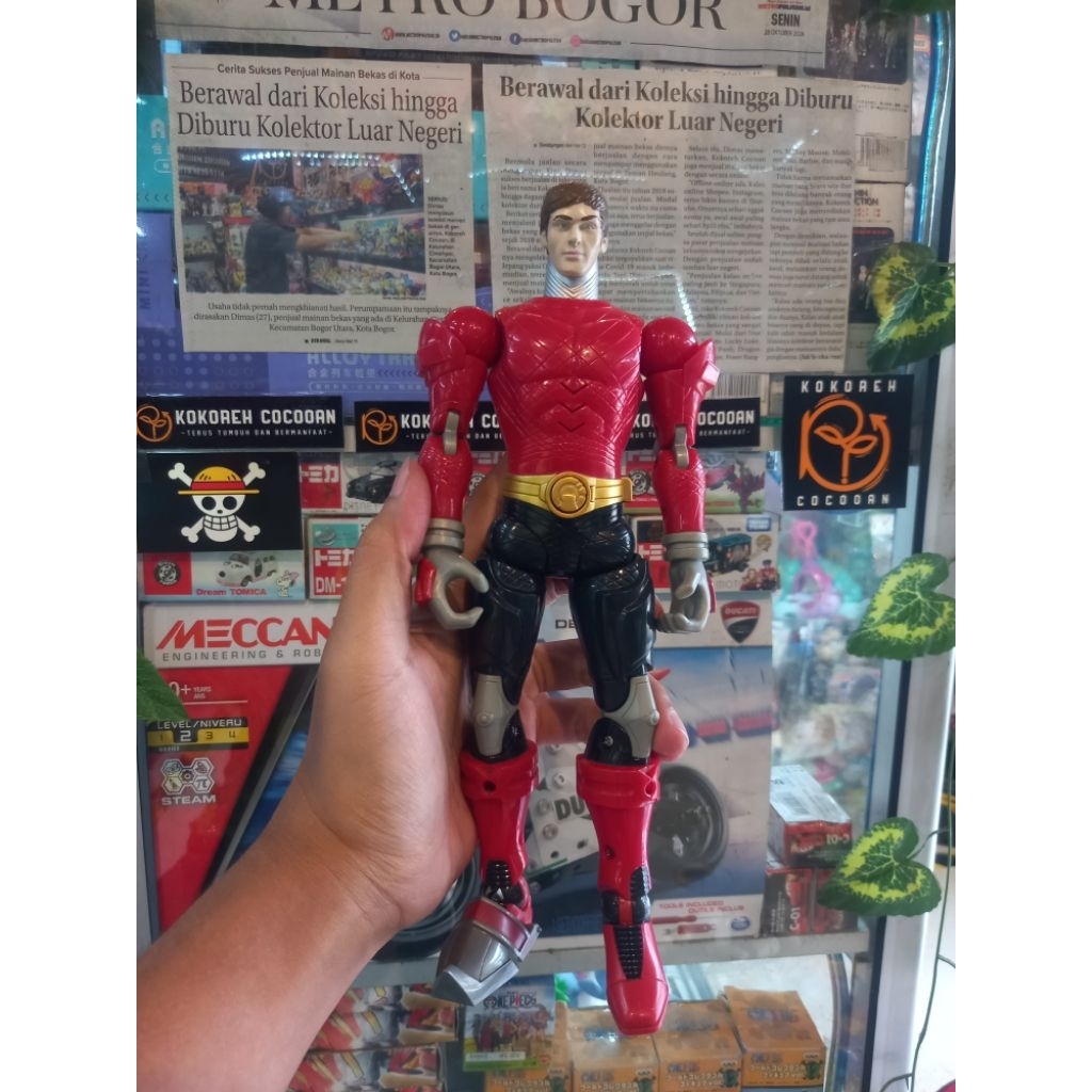 figure red ranger samurai force (10.15)