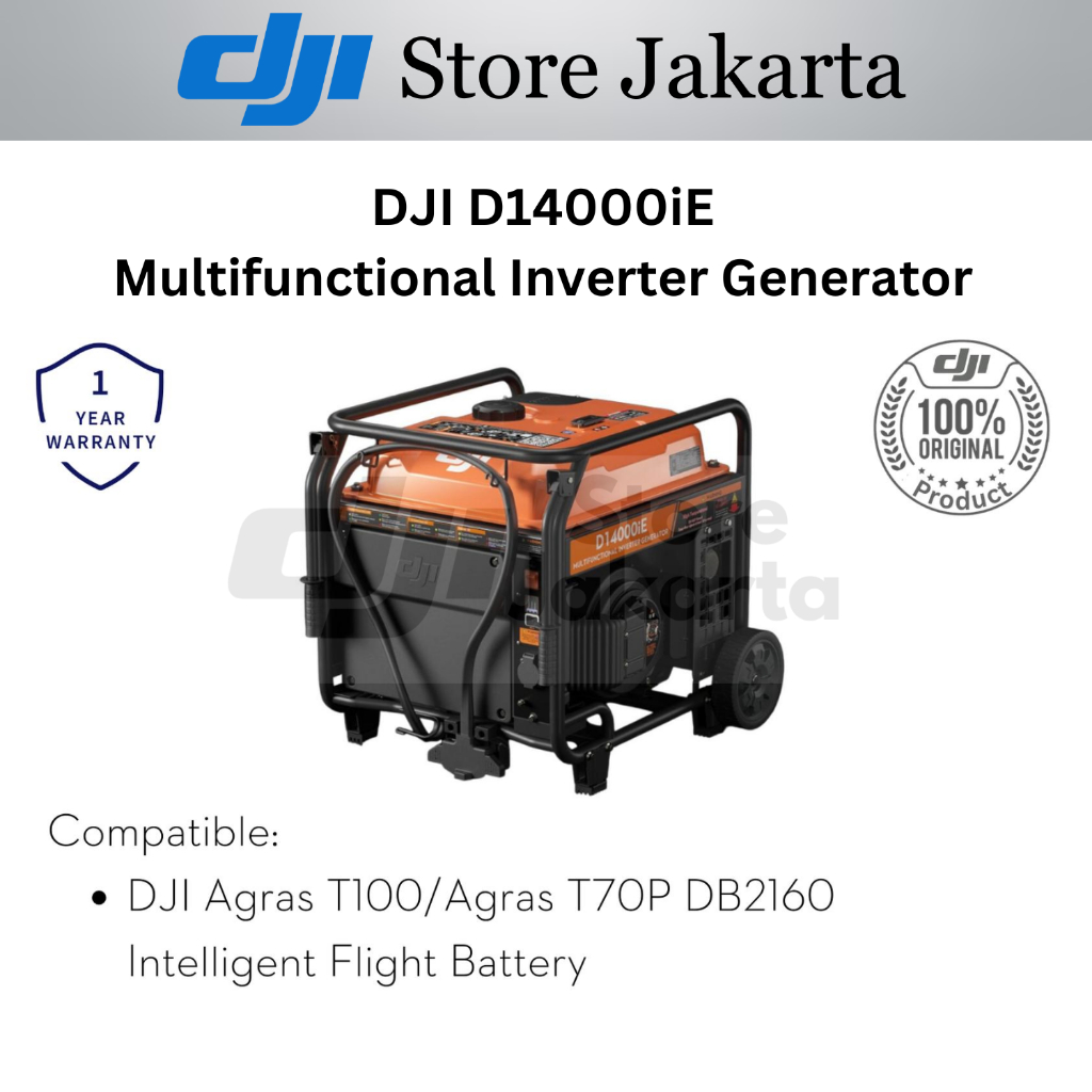 DJI D14000iE Multifunctional Inverter Generator Agras T100 Agras T70P Battery Charger Charging Bater