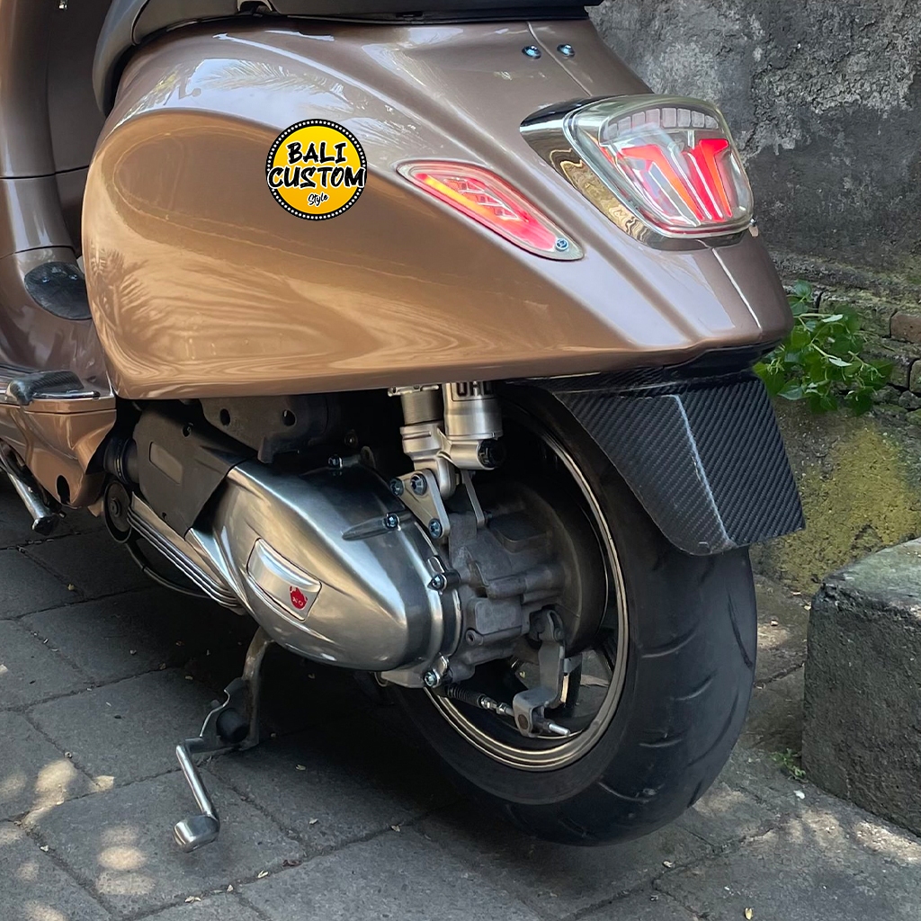 Shock Belakang Copy Ohlins Premium Gold, Silver, Black, Vespa Matic Sprint, Primavera,Lx,S125