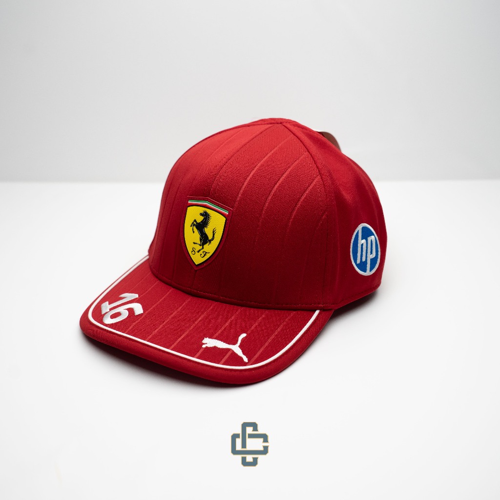 TOPI PUMA ORIGINAL FERRARI F1 TEAM CHARLES LECLERC RED