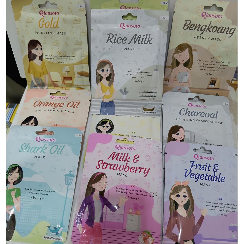 Qiansoto Mask Masker Qiansoto