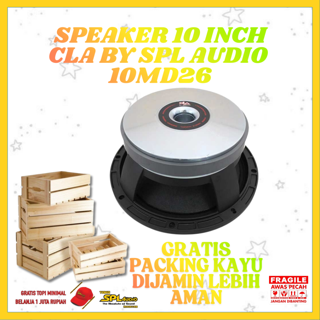 Speaker 10 Inch CLA By SPL Audio 10MD26