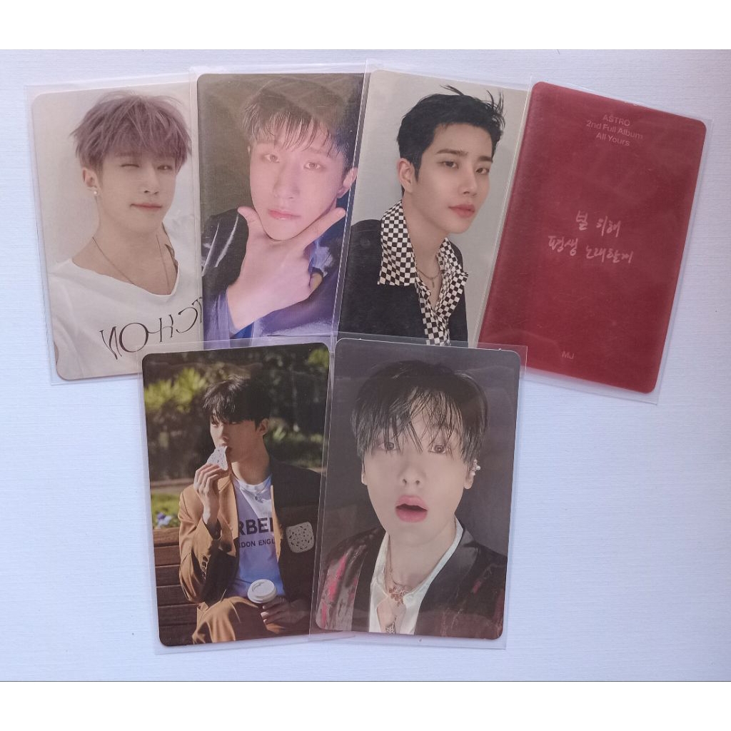 [READY] PC PHOTOCARD ASTRO MJ JINJIN SANHA
