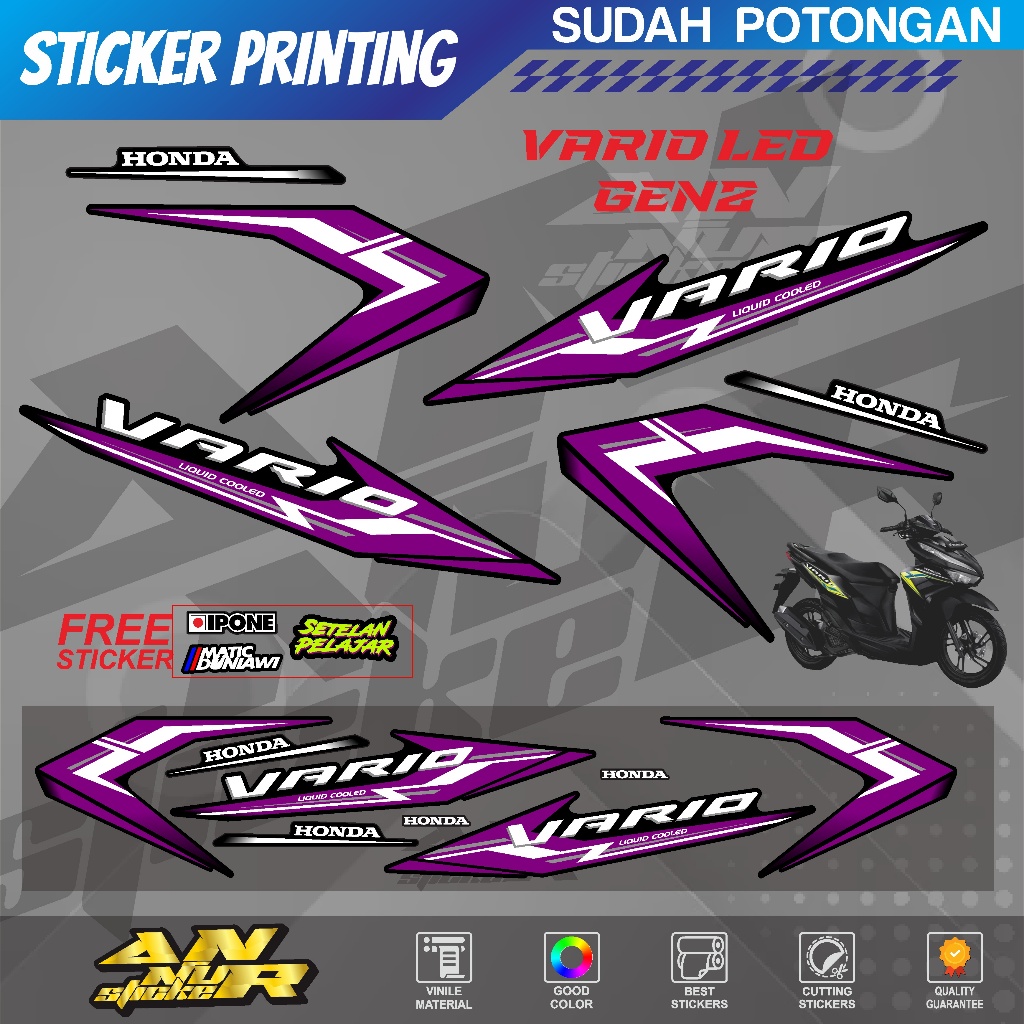 STRIPING VARIO NEW GEN 2 STIKER VARIO 125/150 GEN2