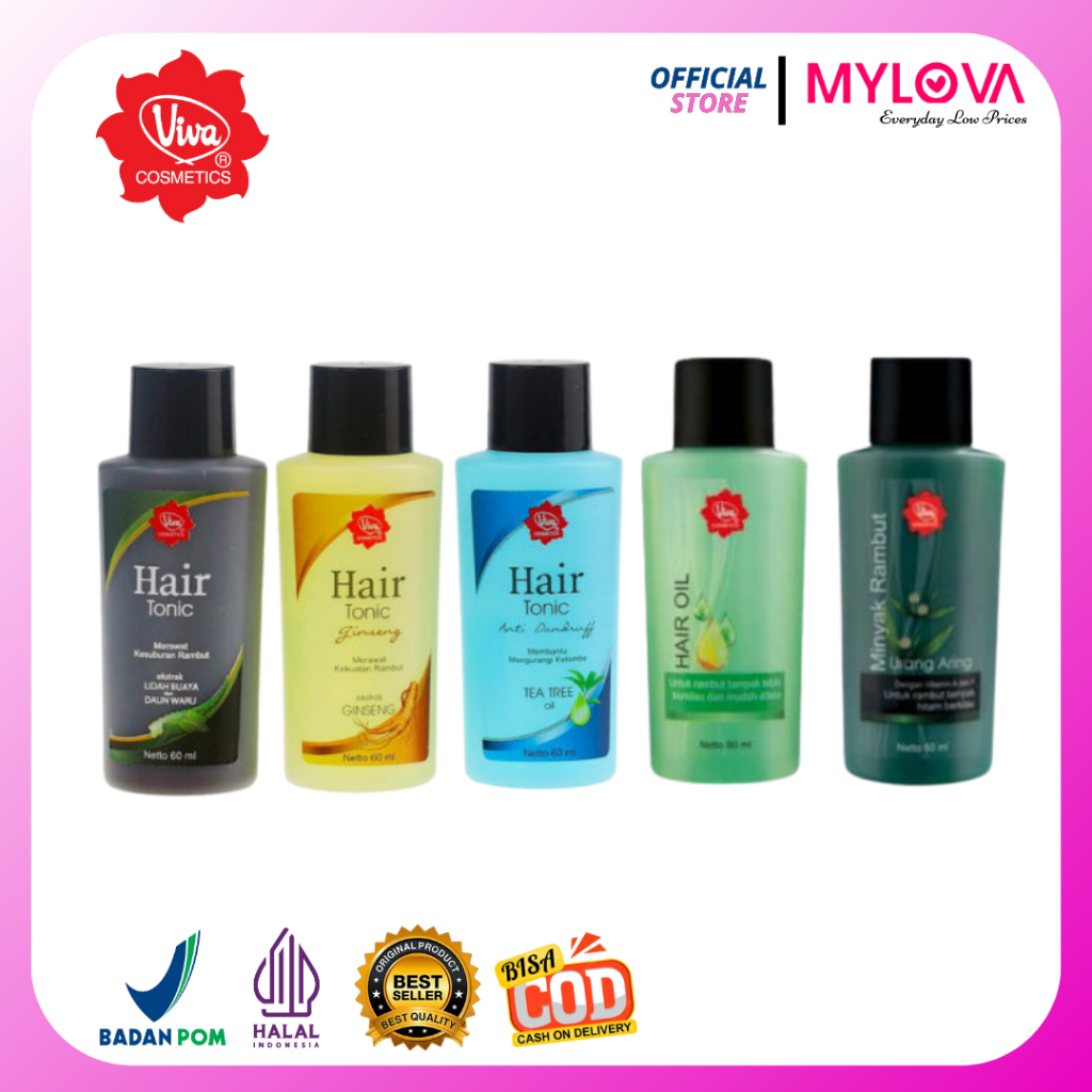 Viva Hair Tonic Merawat Kesuburan Rambut