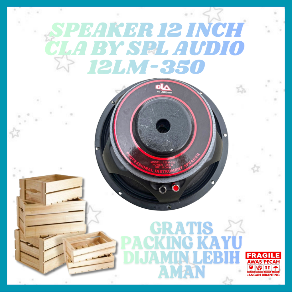 CLA By SPL Audio Speaker 12 Inch 12LM-350