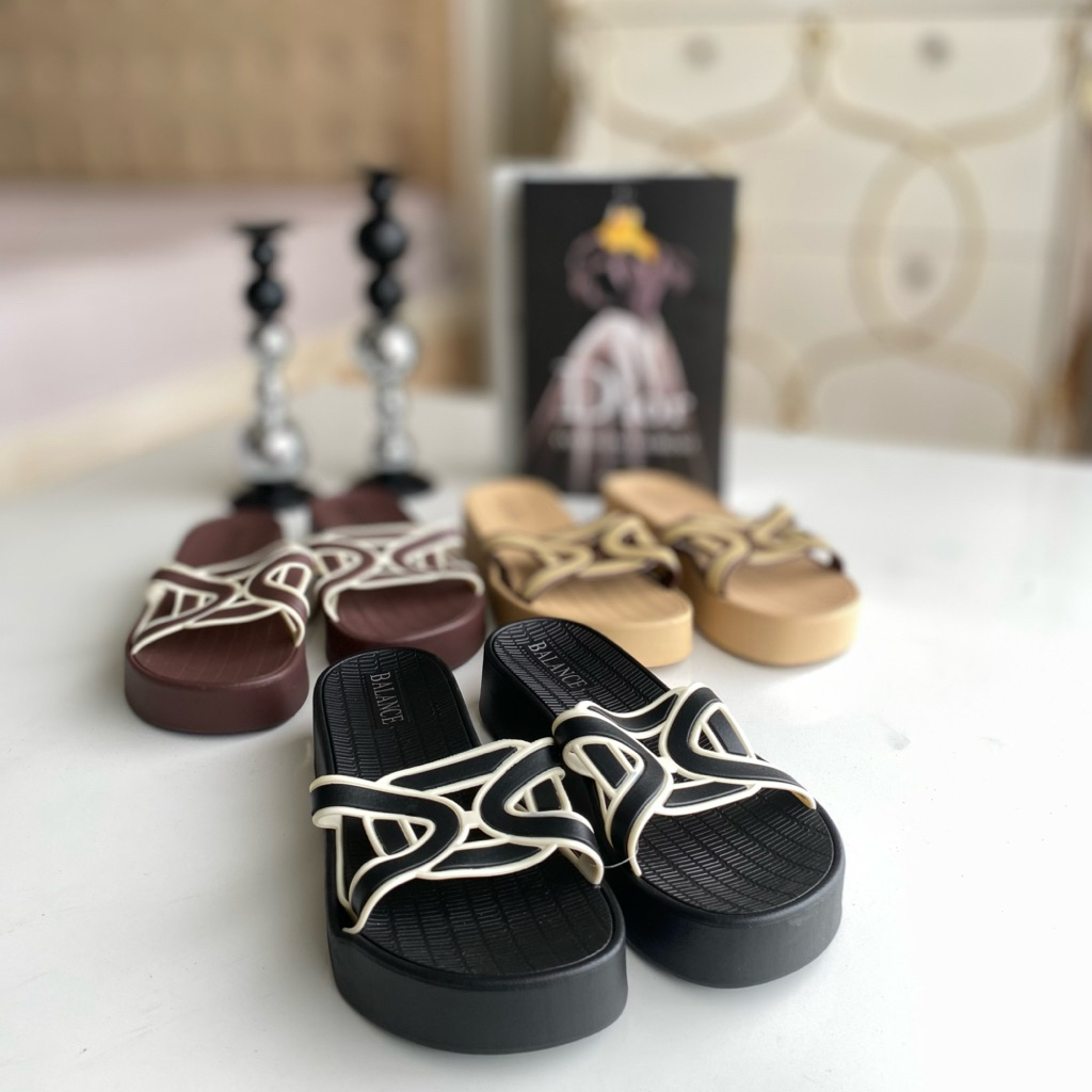 SANDAL WEDGES GG | SANDAL WEDGES CANTIK ELEGAN