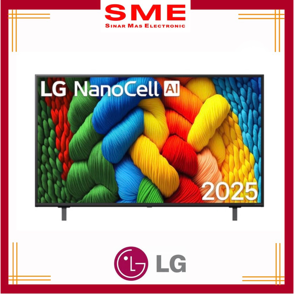 LED LG NANO CELL 50” - 50NANO80ASA