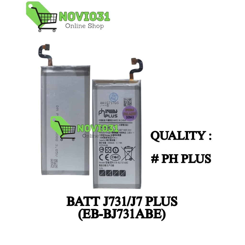Novi031 _ Battery J731 / J7 plus (eb-bj731abe)