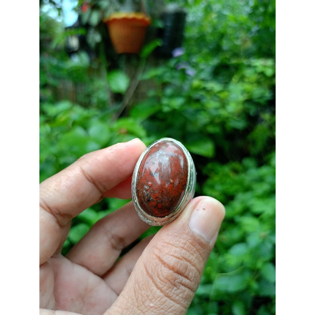 Batu akik Badar Besi Merah