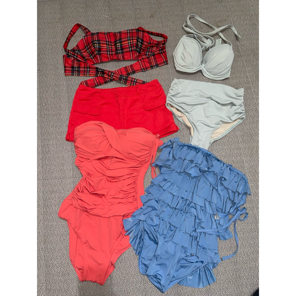 Bikini monokini baju renang swimsuit pl pribadi preloved like new