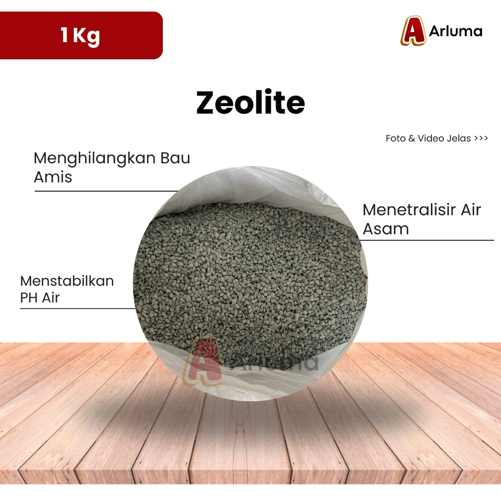 Termurah 1 Kg Zeolite Media tanam filter air Multifungsi
