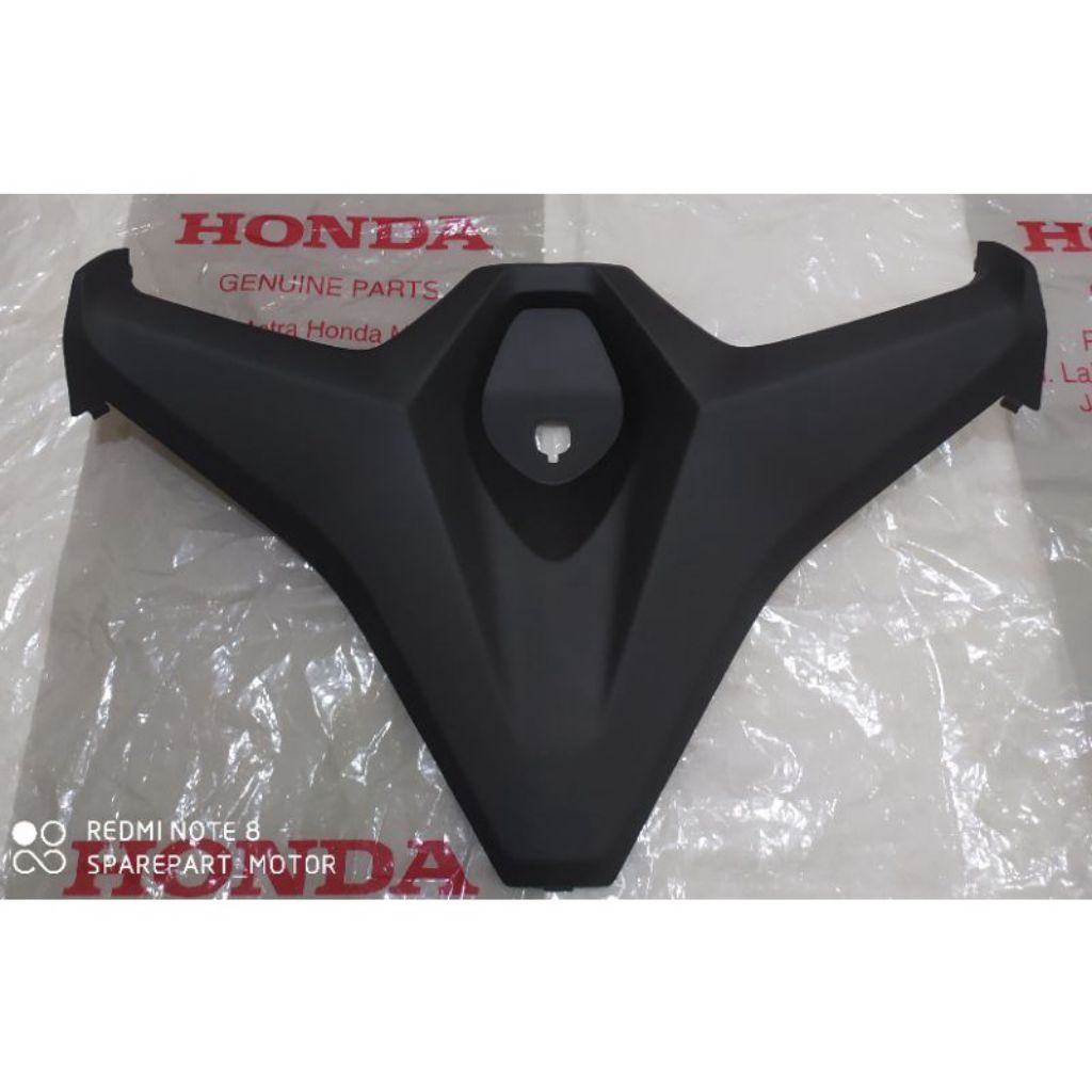 Cover Rack Laci Dasbor Vario 125/150 LED New 2018-2021 Hitam Doff