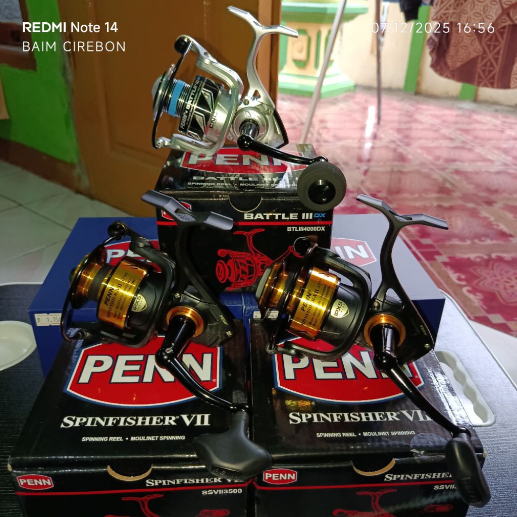 Penn Battle III / IV 4000DX & Spinfisher VII - NEW (Baru)