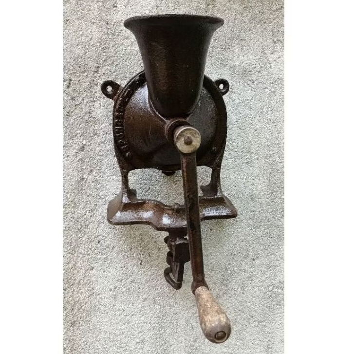 gilingan kopi england no 4 spong rustik antik jadul vintage