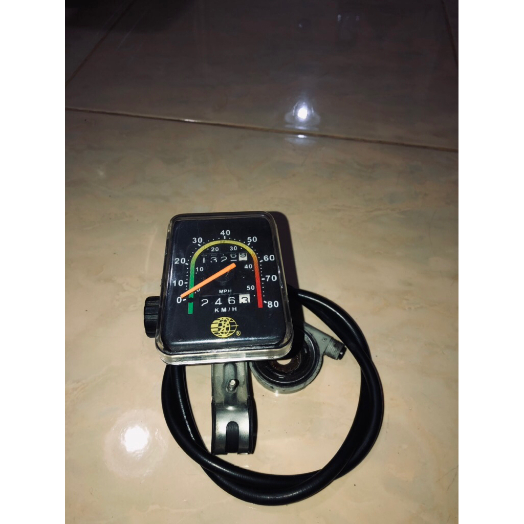 speedometer sepeda jadul analog