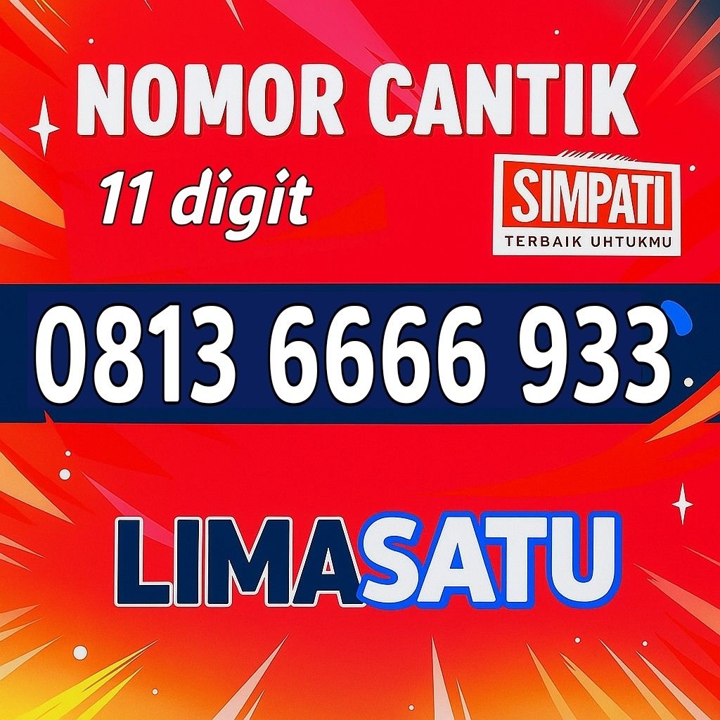 Nomor Cantik SimPATI 11 digit 6666 -Nomor Cantik Telkomsel 11 digit