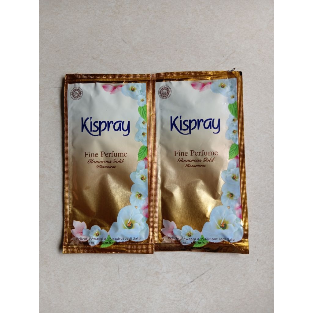 Kispray sachet, 1 renceng isi 12 sachet