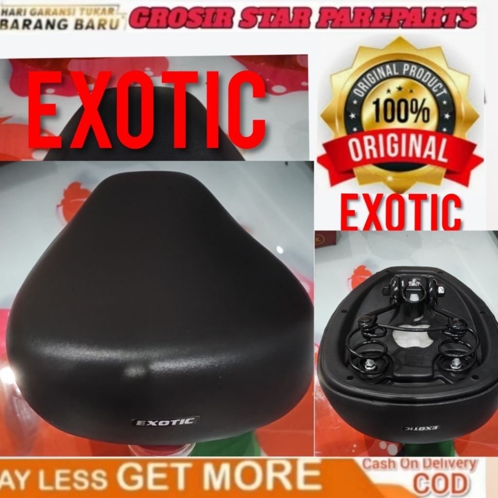 jok sepeda listrik exotic
