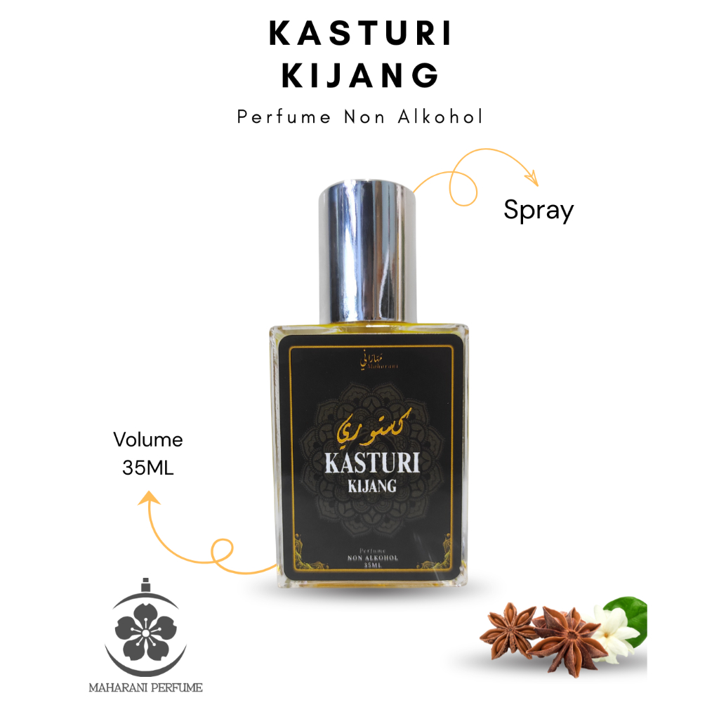 Kasturi Kijang Parfum Arab Asli Minyak Wangi Sholat Arab Murni Non Alkohol