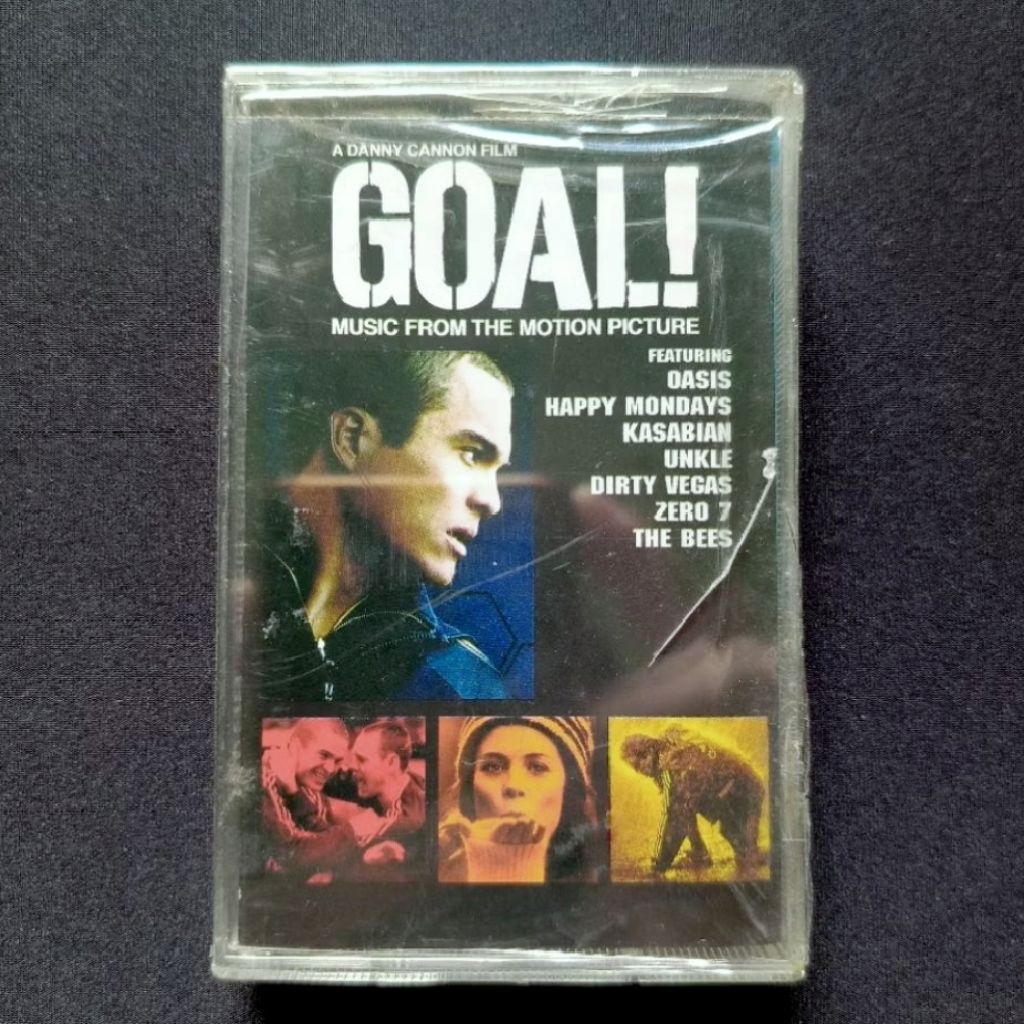 Kaset V/A (Oasis, Hapoy Mondays, Kasabian, etc) - OST Goal (Sealed)