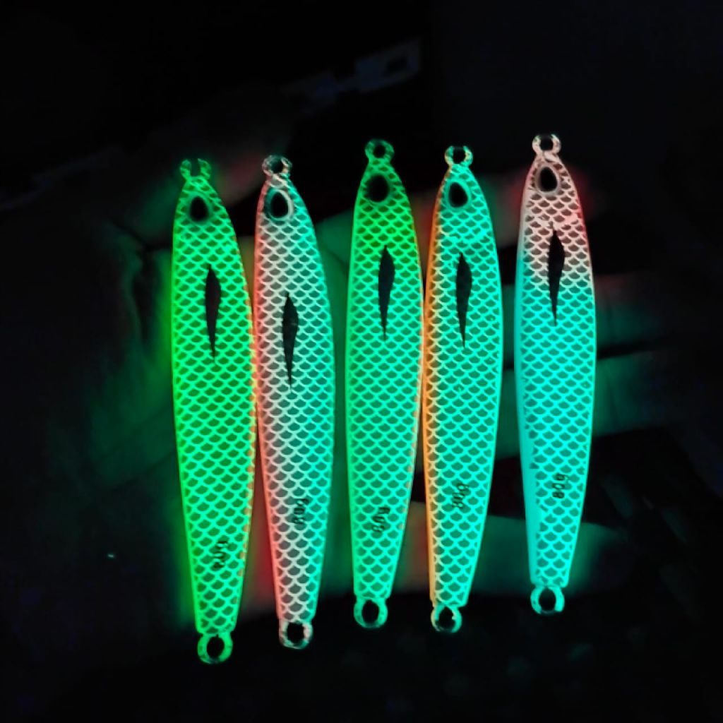 Metal jig gomame full gid motif sisik